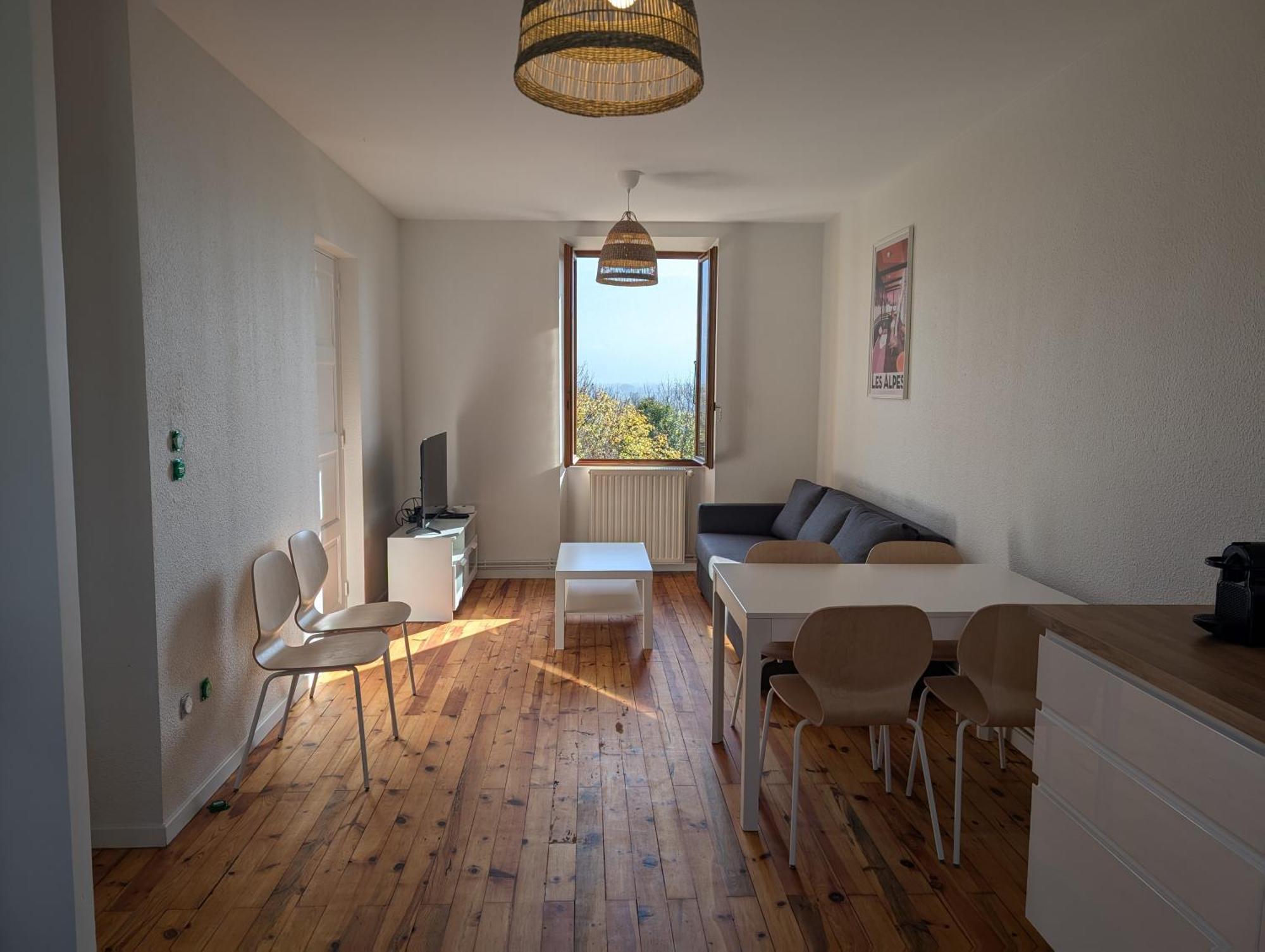 Appart 65M2 Avec 2 Chambres Dans Ferme Renovee - Parking Gratuit - Grande Vue Montagnes Montbonnot-Saint-Martin Exteriör bild