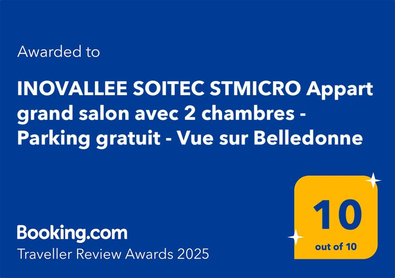Appart 65M2 Avec 2 Chambres Dans Ferme Renovee - Parking Gratuit - Grande Vue Montagnes Montbonnot-Saint-Martin Exteriör bild